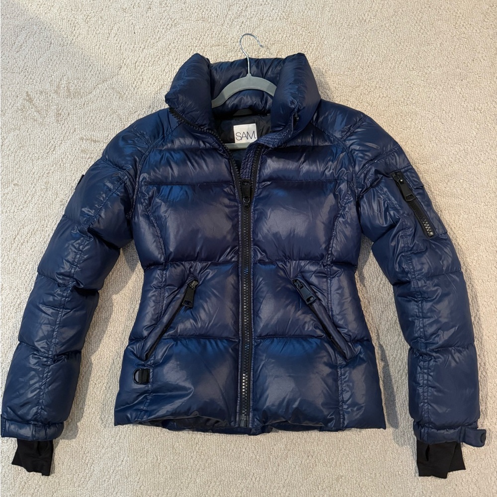 Navy SAM. Freestyle Down Jacket